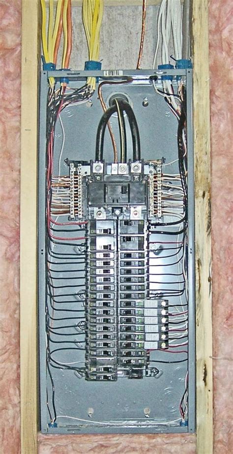 how to wire a square d electrical box|square d main electrical panel.